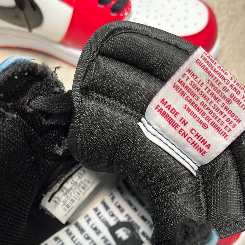 Nike Air Jordan 1 Fearless:Red, White and Blue 
US M 8.5 (CK5666-100) retro high - Picture 11 of 14